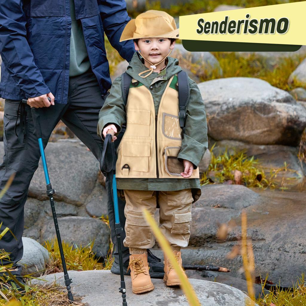 Outdoor Adventure Kit For Kids - Детский жилет-карго для сафари, набор для